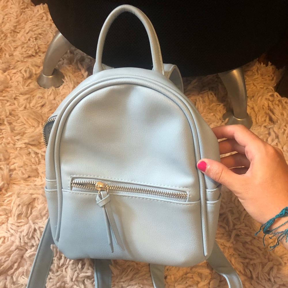 Mini backpack baby blue